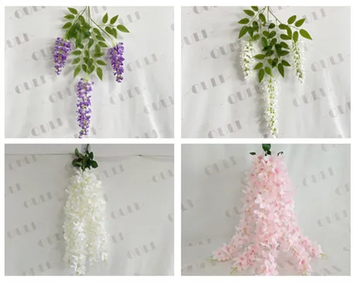 Süni Wisteria haradan almaq olar (ucuz, toplu və toy bəzəyi variantları)