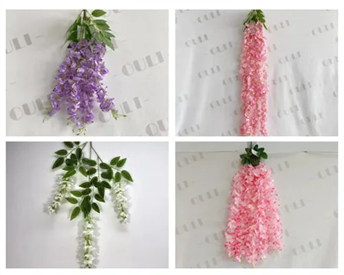 Süni Wisteria filialları vs Vines - Onlardan necə istifadə etmək olar?