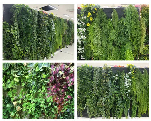 Bir qazma pulsuz yaşıl kosmik bir həll üçün divar quraşdırılmış faux bitkilərini necə quraşdırmaq olar