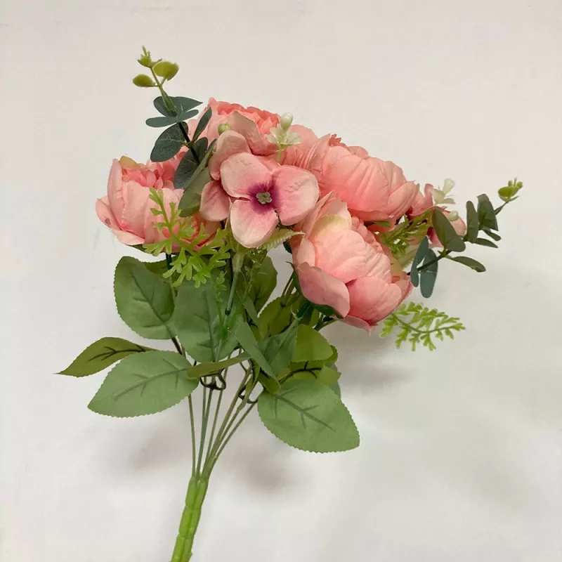 9 çəngəl saxta peony bouke