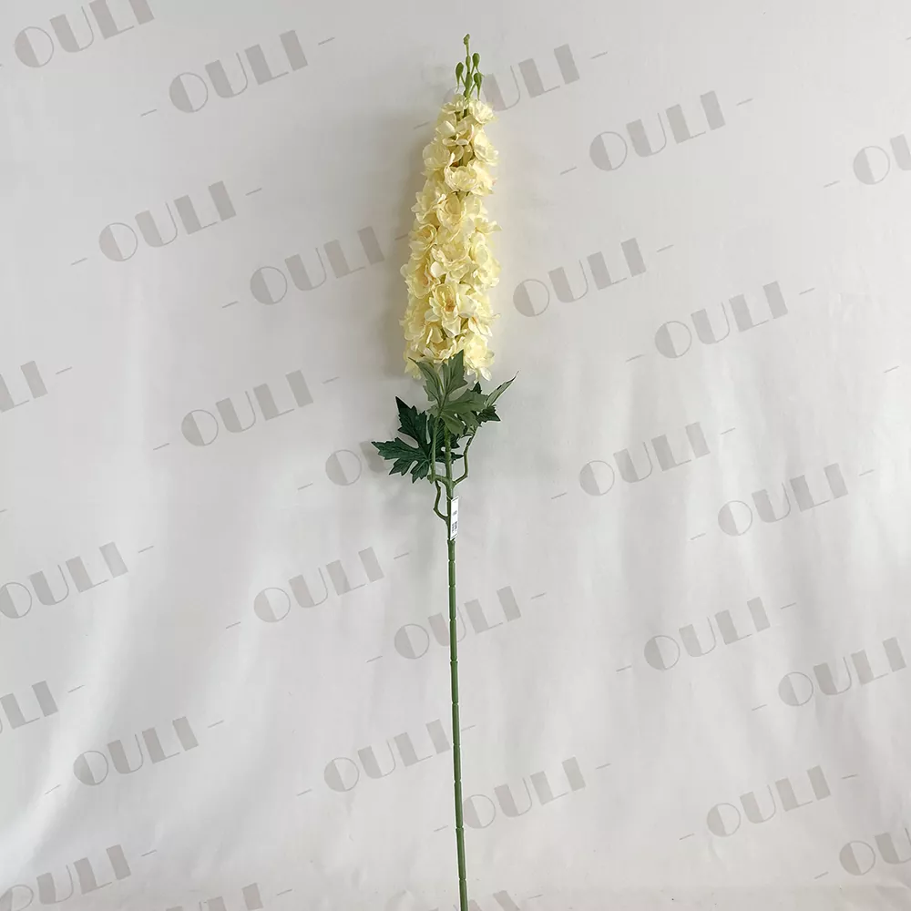 Wholesale tall silk delphinium stems for floral wholesalers